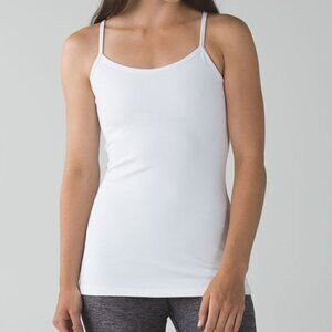 Lululemon Flow Y Tank - 8 White